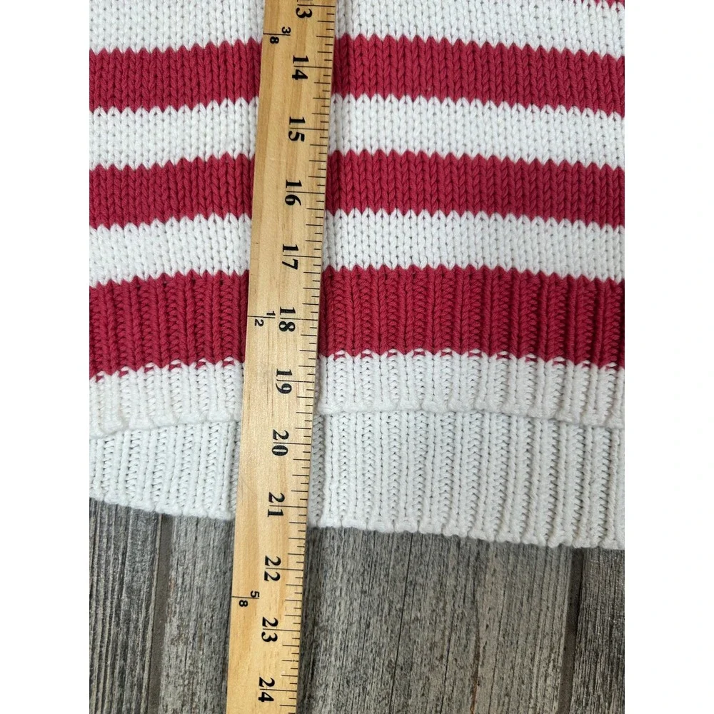 Vintage Havana American Flag Knit Sweater Patriotic Pullover Crewneck Size Small - Picture 6 of 8